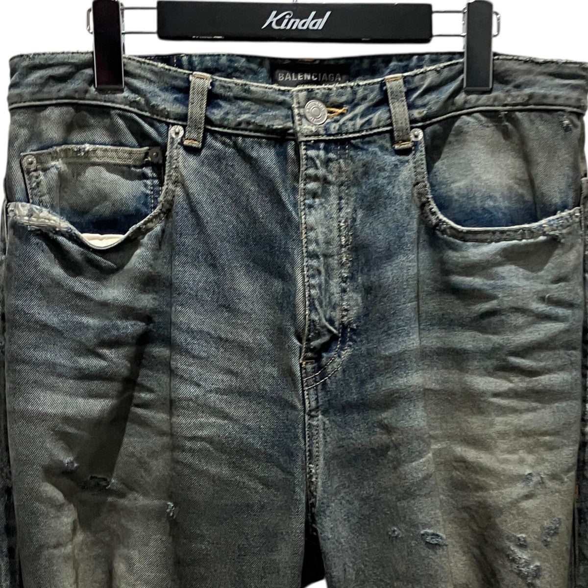 【RIPPED MEDIUM FIT PANTS】デニムパンツ745151 TNW01