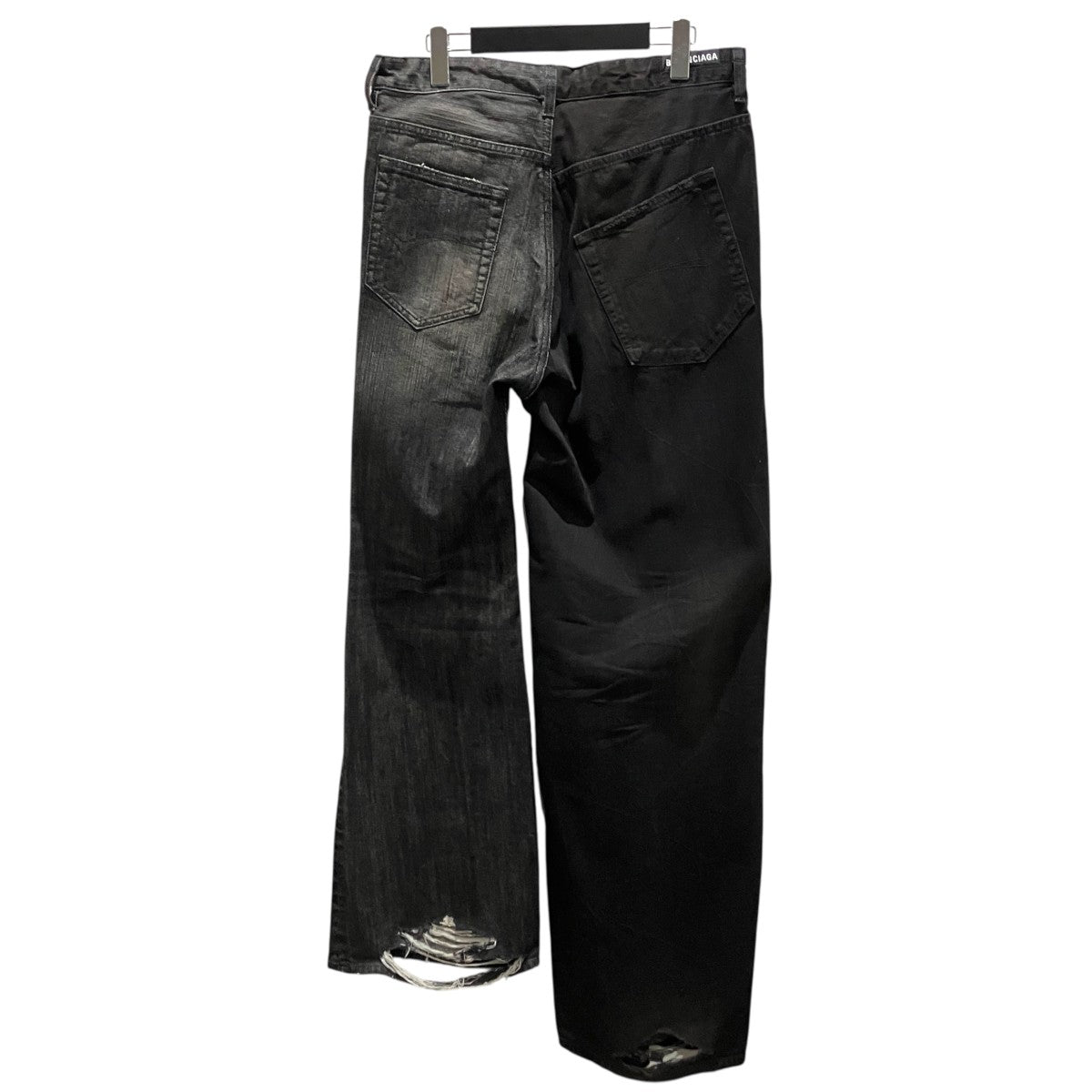 【再構築ダメージデニムパンツ】デニムパンツ793766 TQW71
