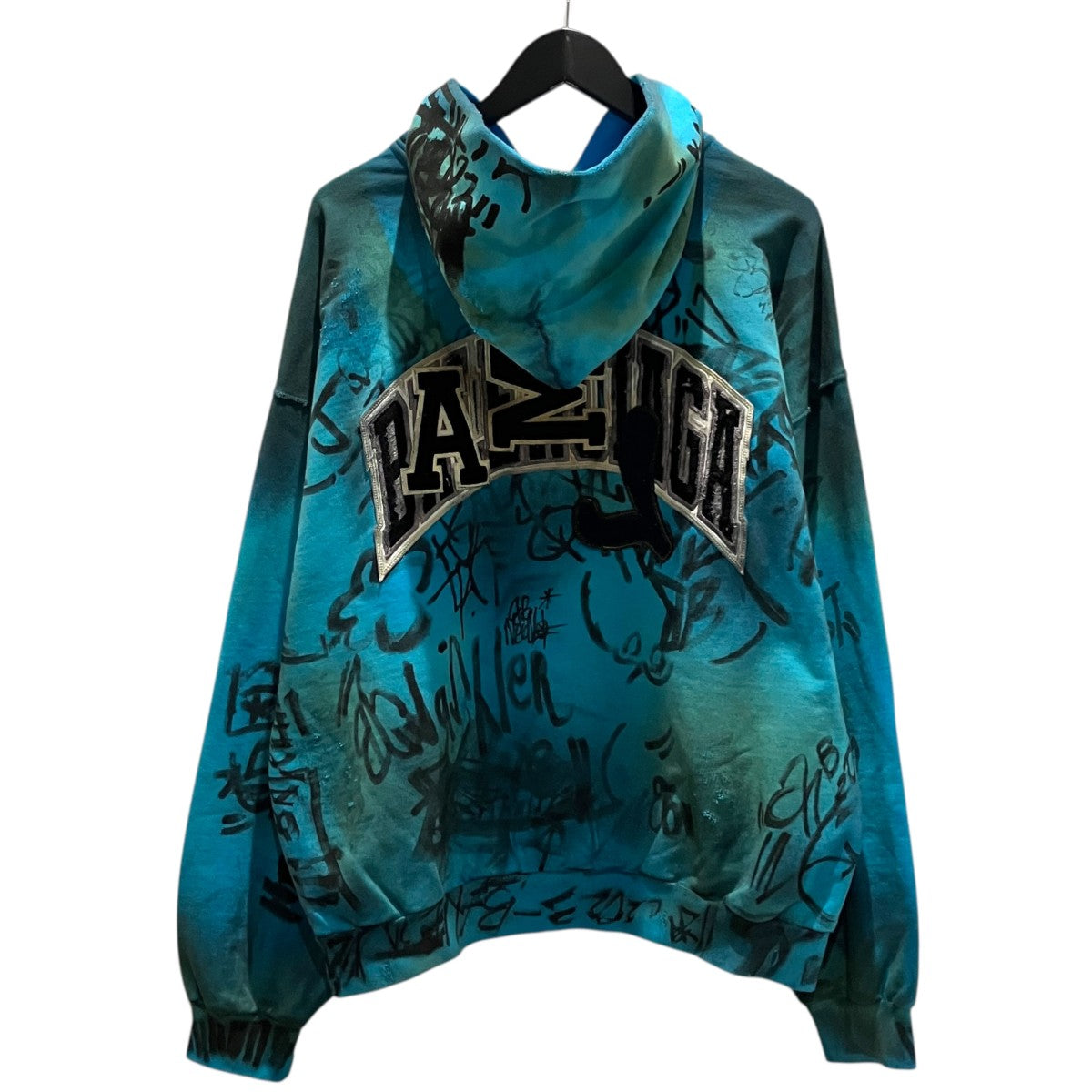 23SS【Graphic Paint Skater Zip Up Hoodie】ジップパーカー744457 T0VA8