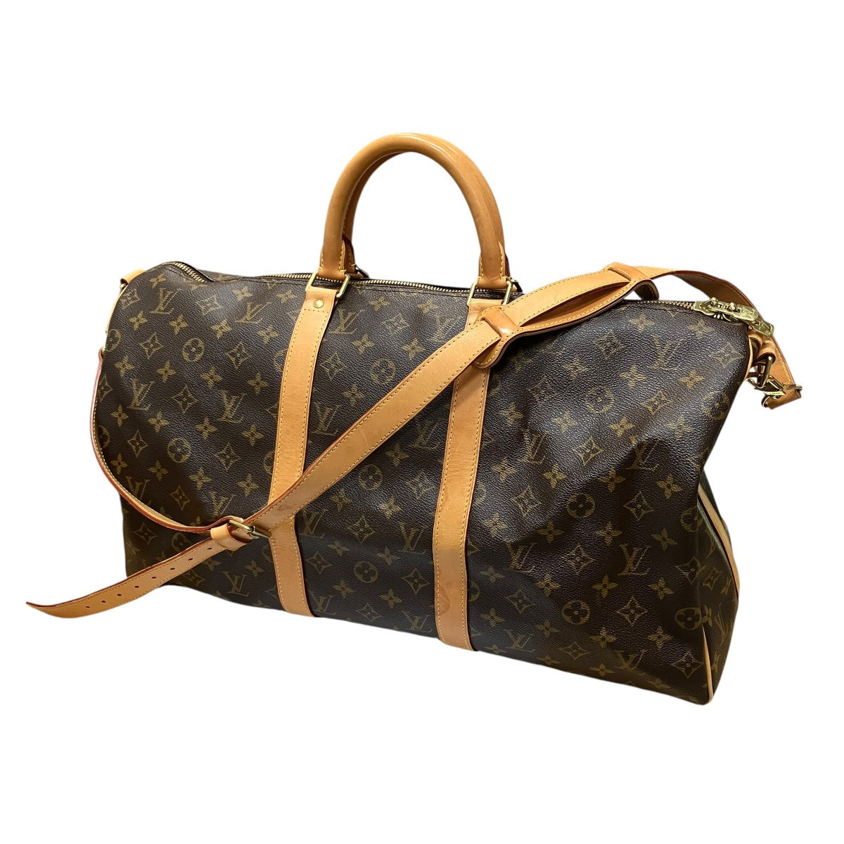 LOUIS VUITTON キーポル・バンドリエール50 ボストンバッグ 古着・中古-1枚目のアイテム画像