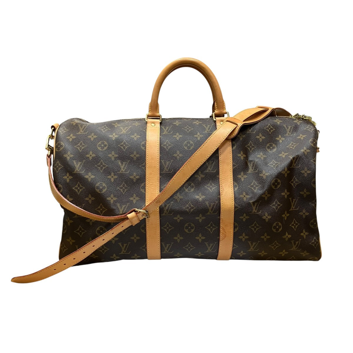 LOUIS VUITTON キーポル・バンドリエール50 ボストンバッグ 古着・中古-2枚目のアイテム画像