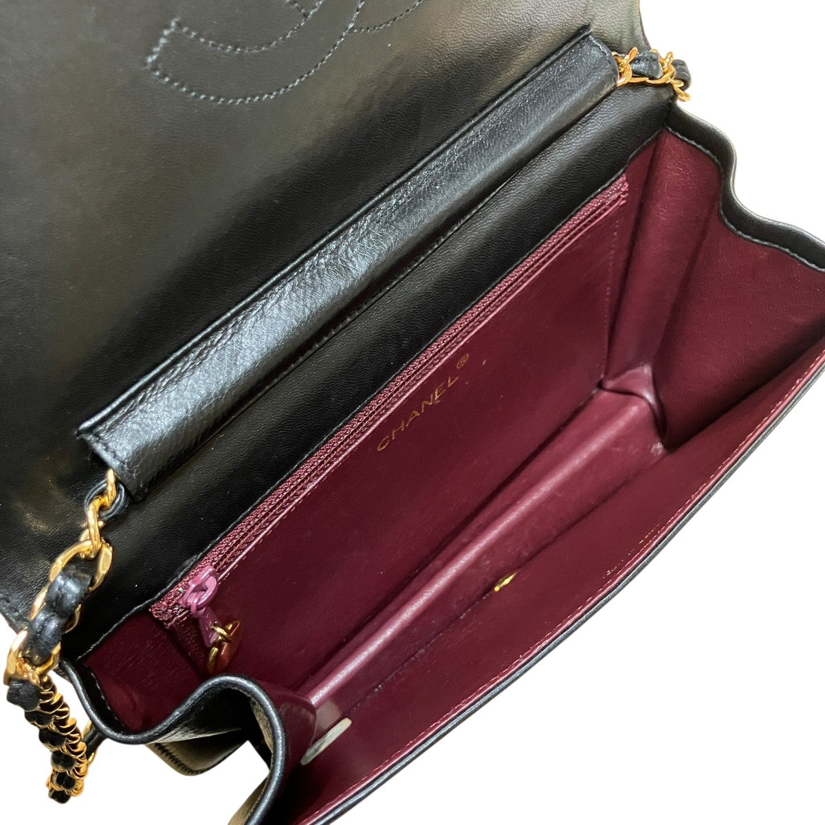 CHANEL(シャネル) プッシュロックフルフラップチェーンショルダー
