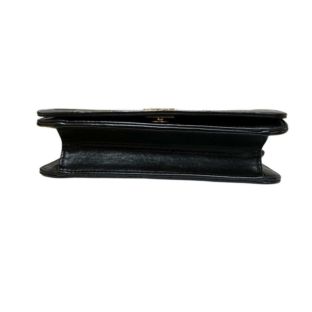 CHANEL プッシュロックフルフラップチェーンショルダーバッグ 古着・中古-5枚目のアイテム画像