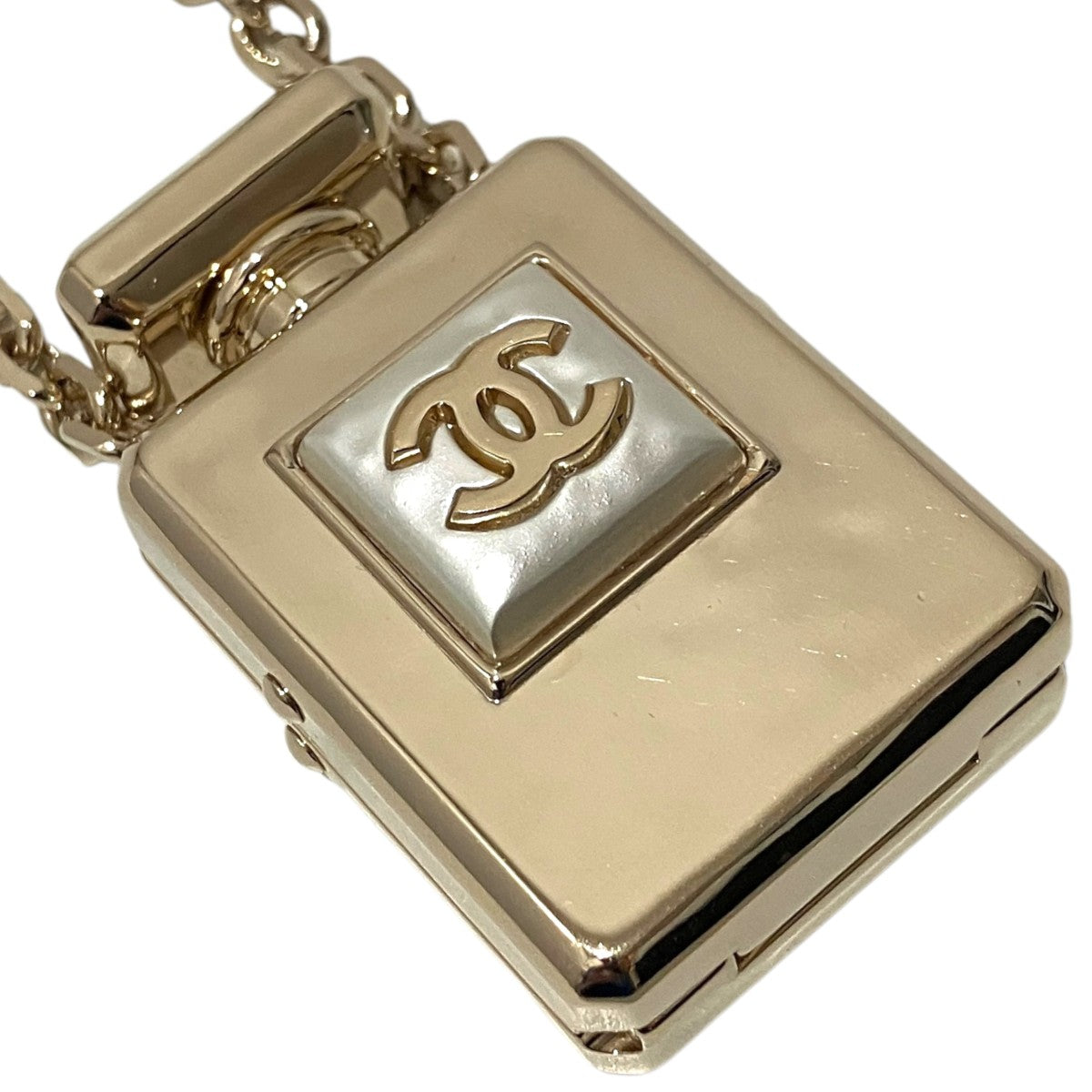 CHANEL B22S【コスメケースネックレス】ロケットペンダント 古着・中古-3枚目のアイテム画像