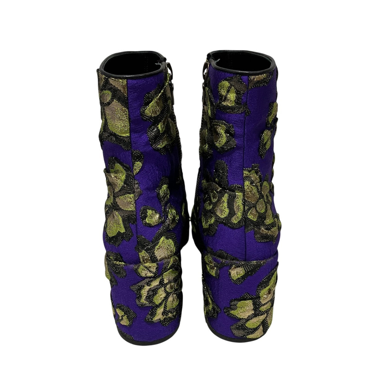 DRIES VAN NOTEN ジャガードブーツ18250 古着・中古-2枚目のアイテム画像