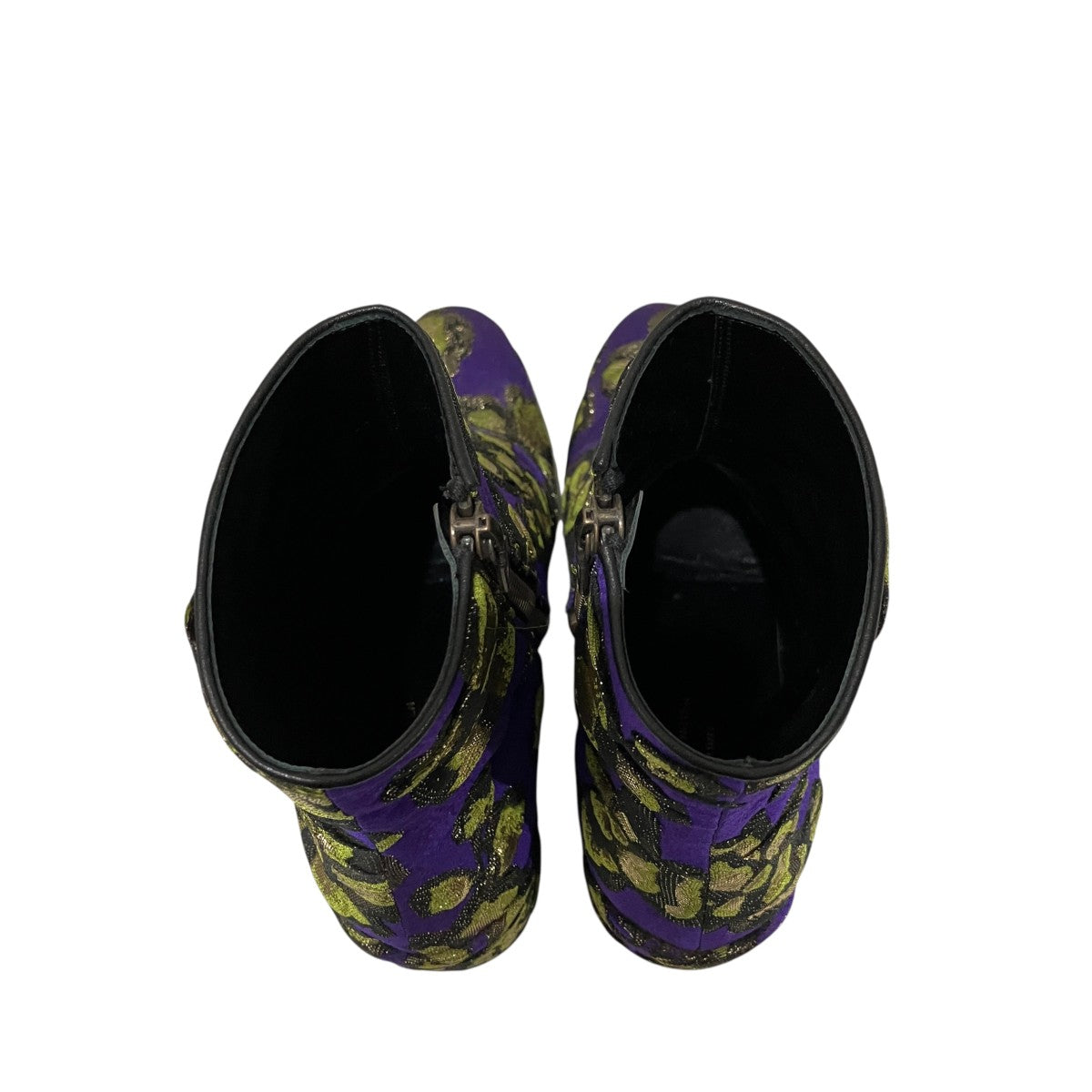DRIES VAN NOTEN ジャガードブーツ18250 古着・中古-4枚目のアイテム画像
