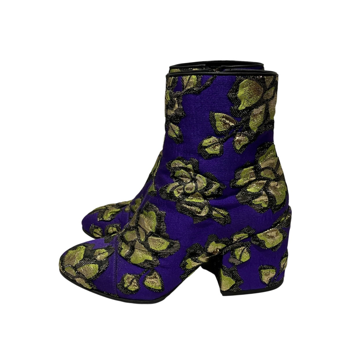 DRIES VAN NOTEN ジャガードブーツ18250 古着・中古-5枚目のアイテム画像