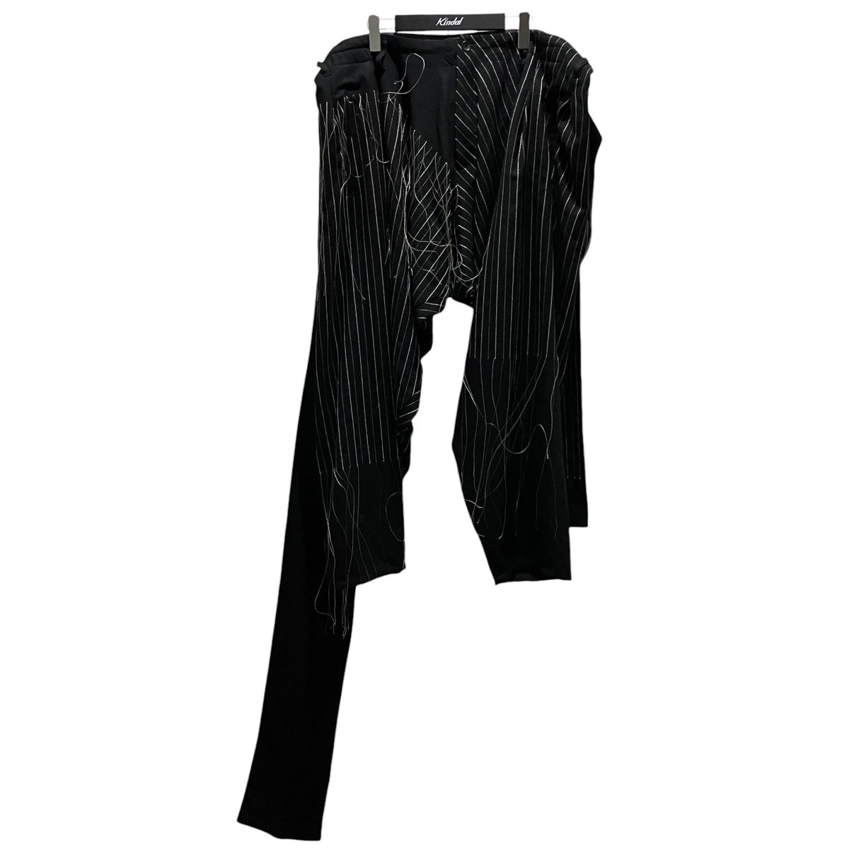 23AW【EMBROIDERY DRAPED PANTS】ストライプパンツHJ-P53-107