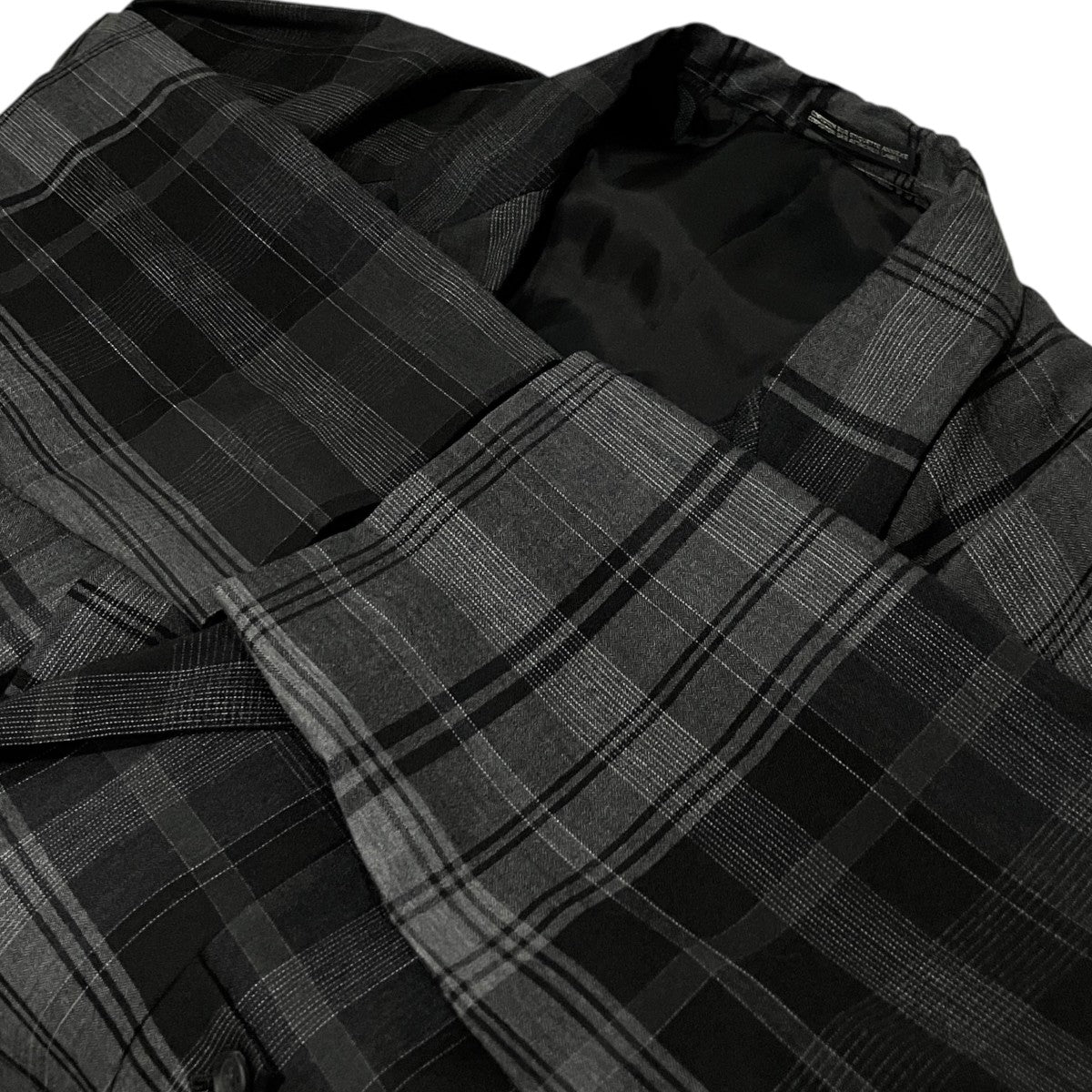 Yohji Yamamoto pour homme 24SS【桝チェック箱PJK】チェックジャケットHS-J29-101 古着・中古-5枚目のアイテム画像
