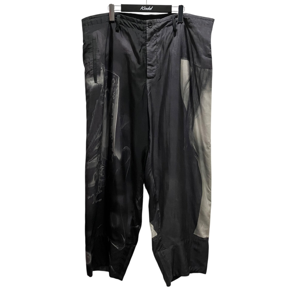 23SS【0-NUDE DESIGN】シルクプリントパンツHZ-P65-827