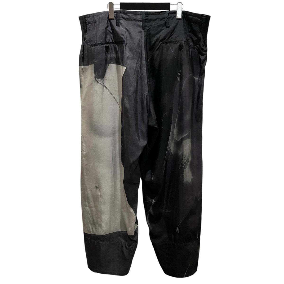 23SS【0-NUDE DESIGN】シルクプリントパンツHZ-P65-827