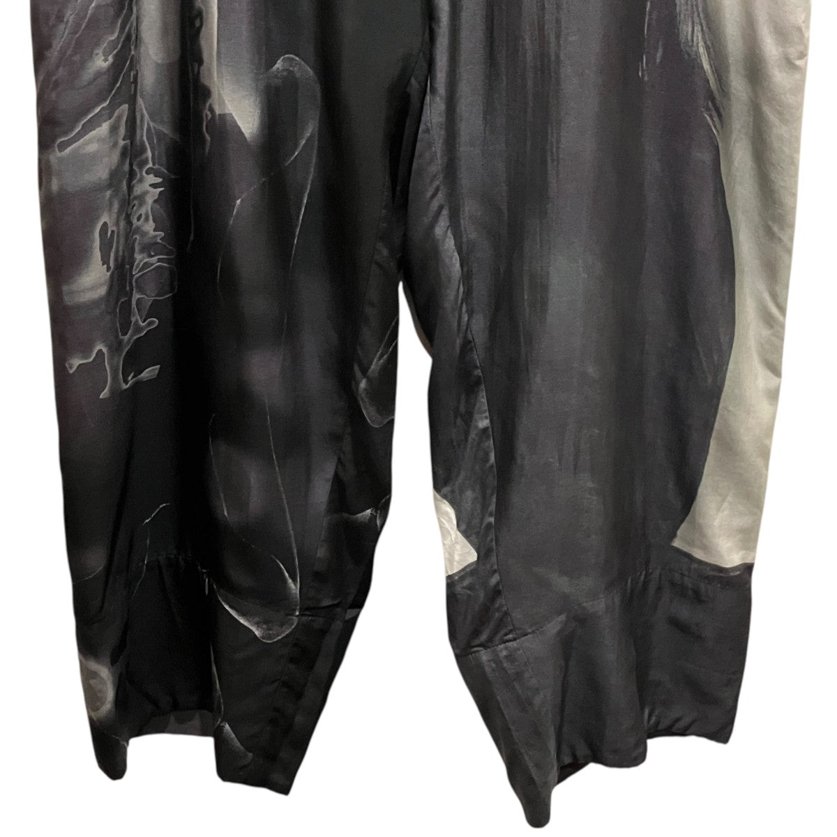 23SS【0-NUDE DESIGN】シルクプリントパンツHZ-P65-827