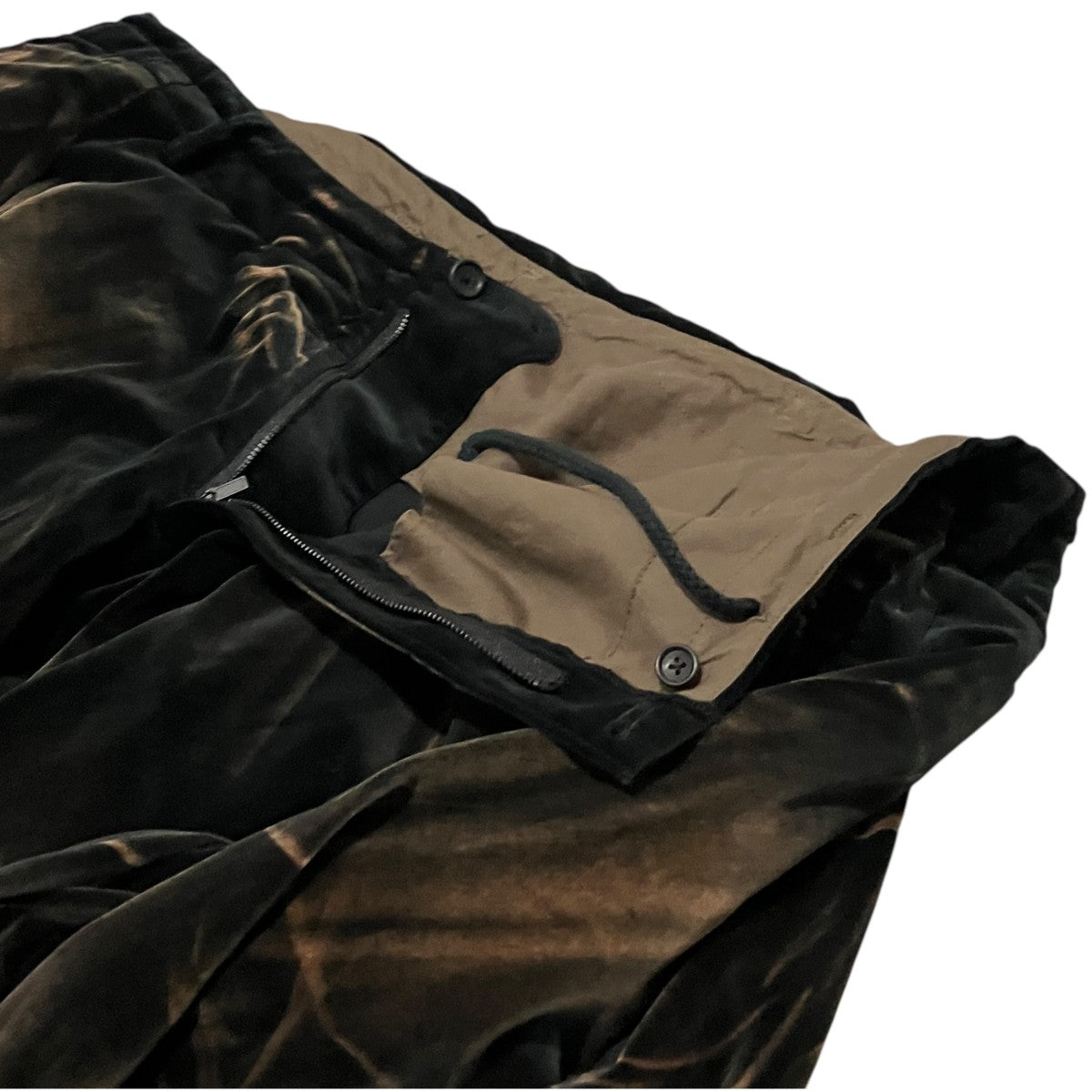 23AW【STRIPED VELVETEEN PANTS】ベルベットオーバーパンツHJ-P52-007