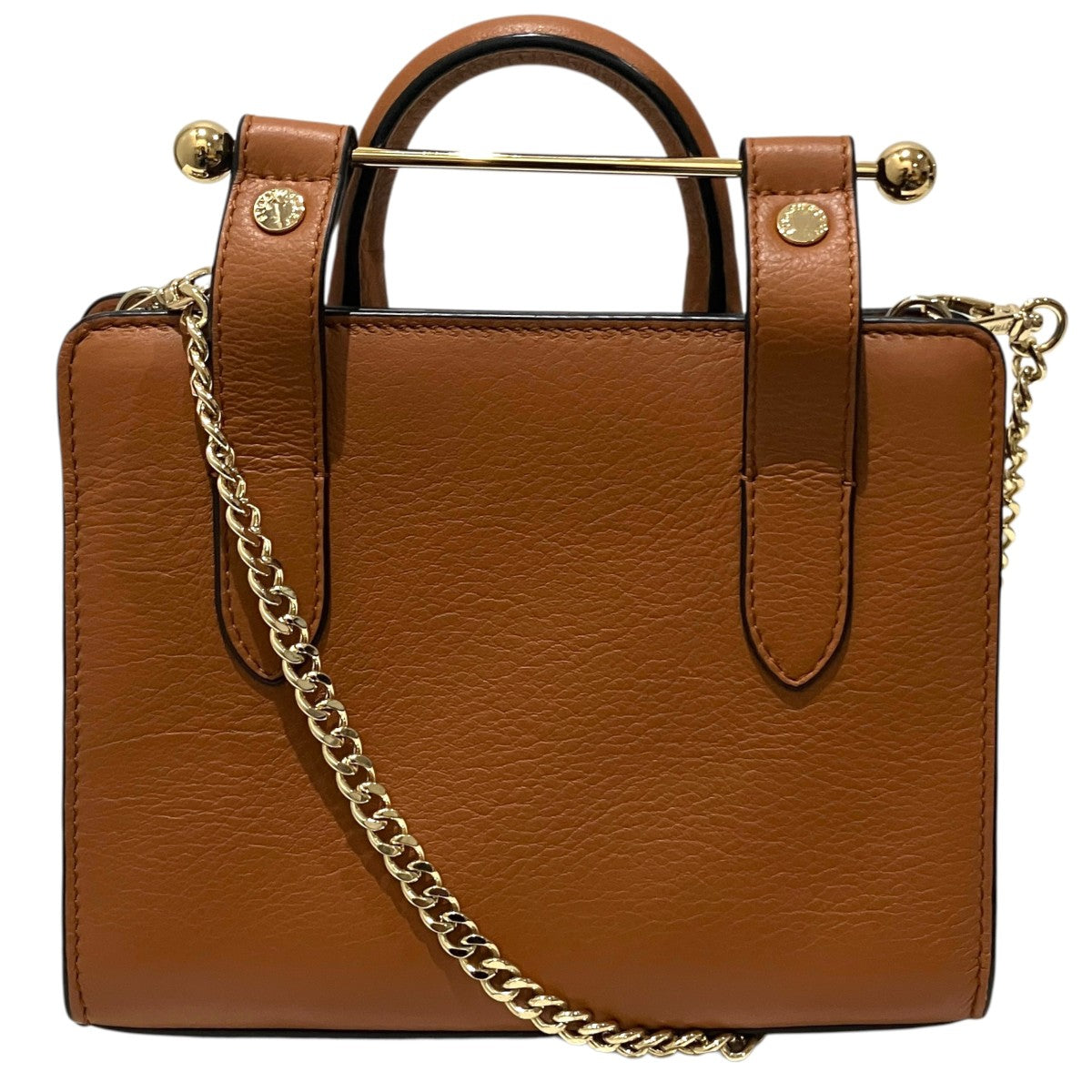 【NANO TOTE LEATHER TAN】2WAYショルダーバッグFN1720