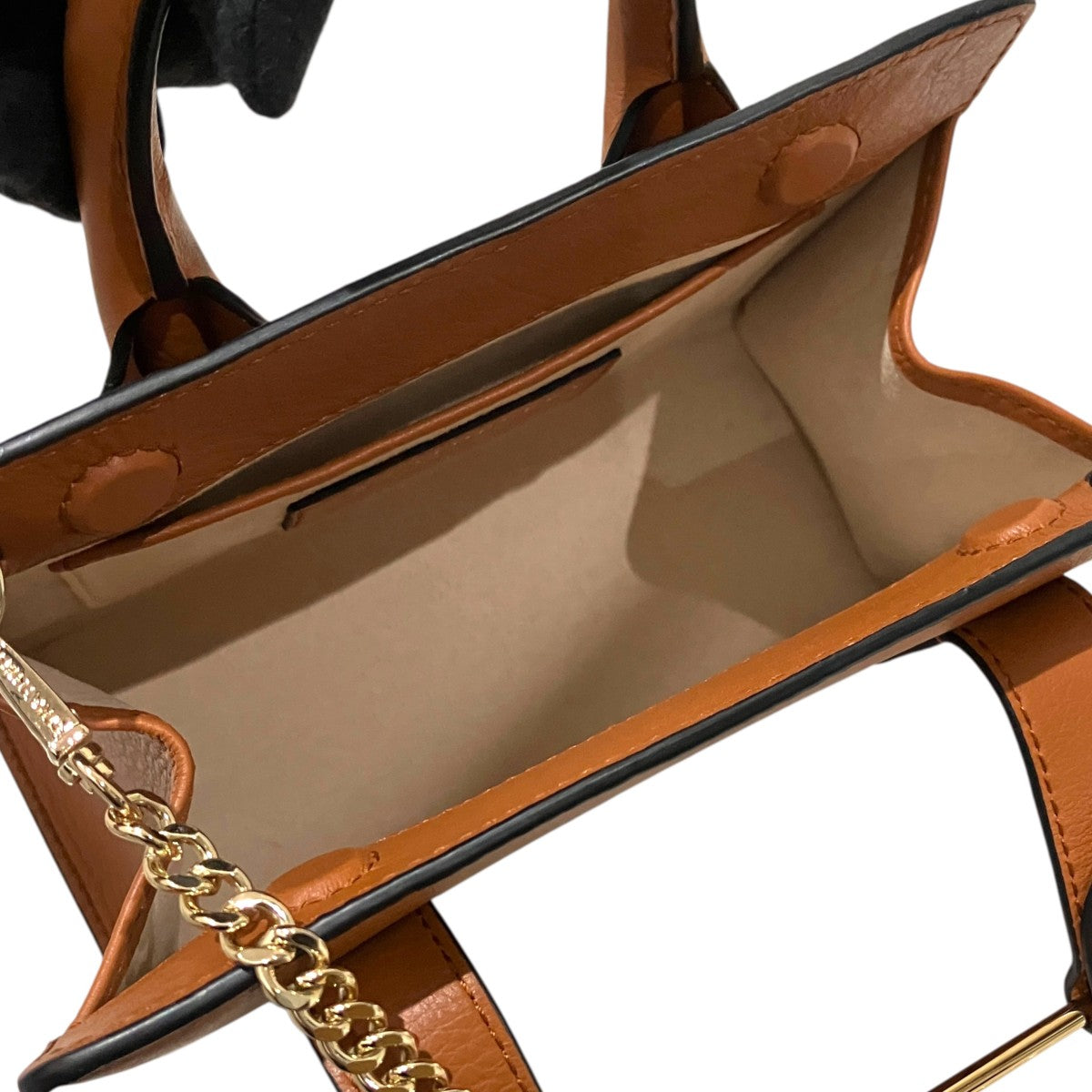 【NANO TOTE LEATHER TAN】2WAYショルダーバッグFN1720