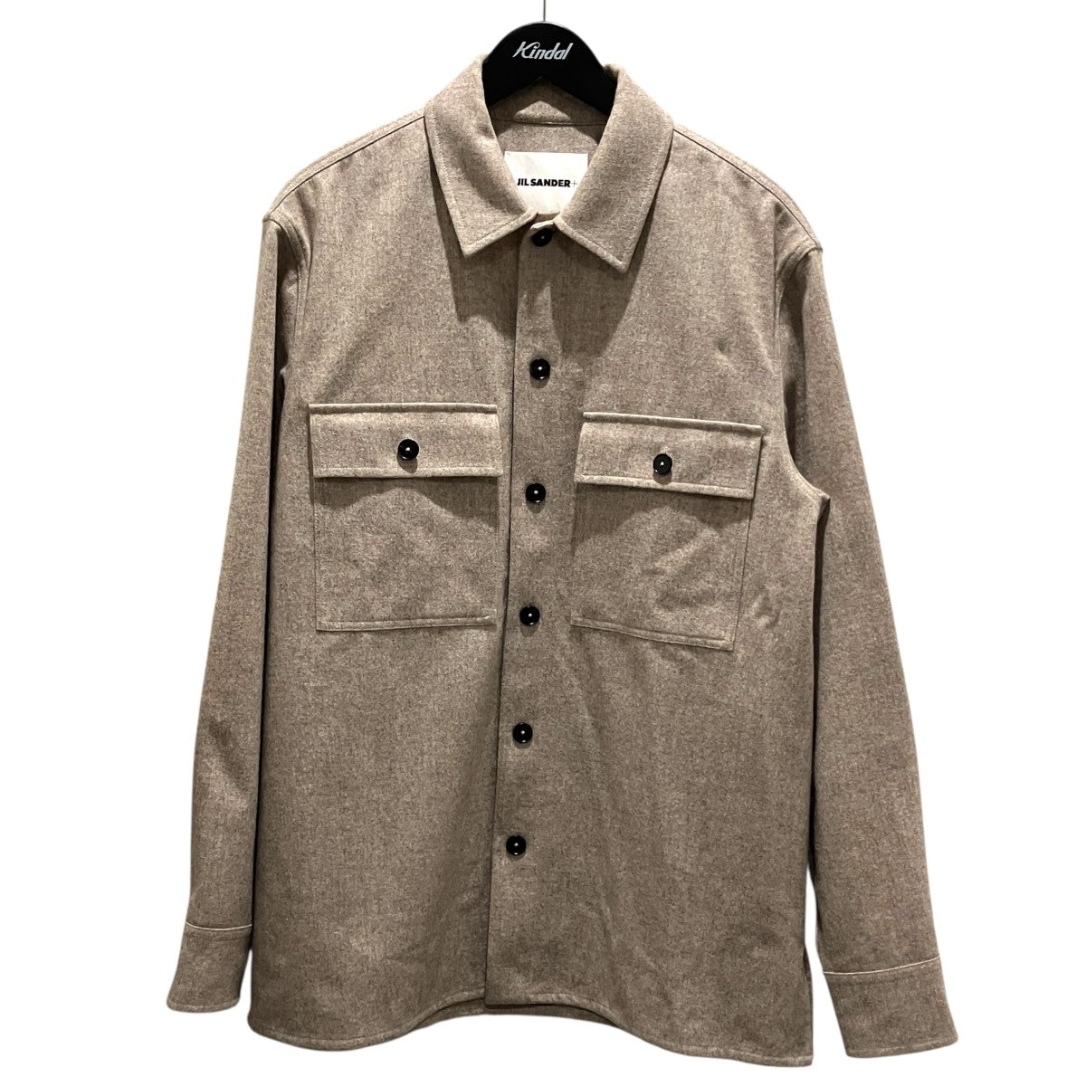 JIL SANDER 【ウールフランネルシャツ】シャツジャケットJ47DL0131 古着・中古-1枚目のアイテム画像