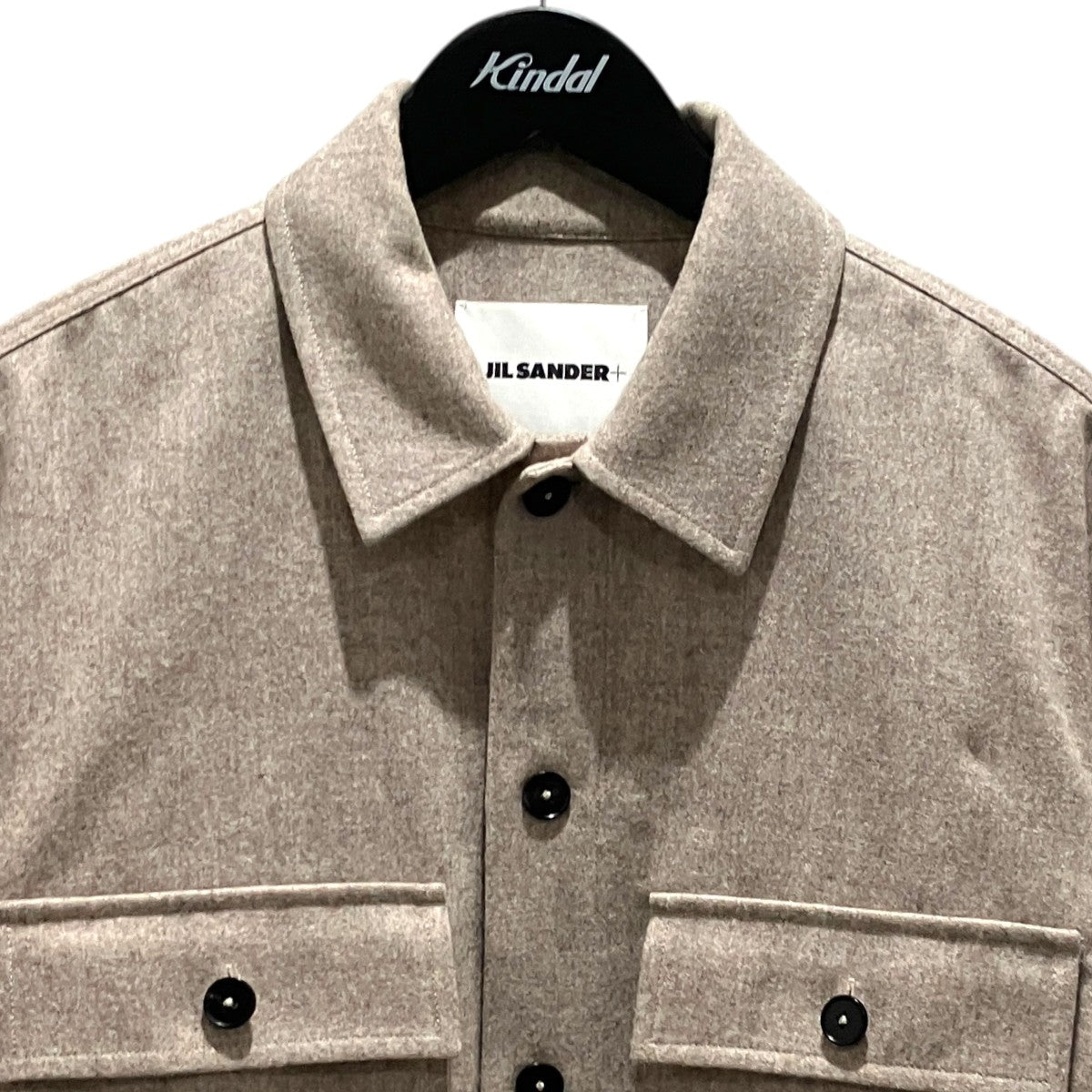 JIL SANDER 【ウールフランネルシャツ】シャツジャケットJ47DL0131 古着・中古-3枚目のアイテム画像