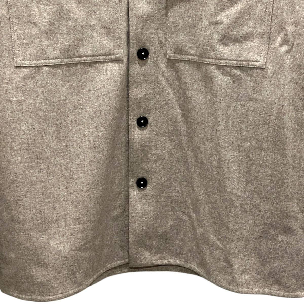JIL SANDER 【ウールフランネルシャツ】シャツジャケットJ47DL0131 古着・中古-4枚目のアイテム画像