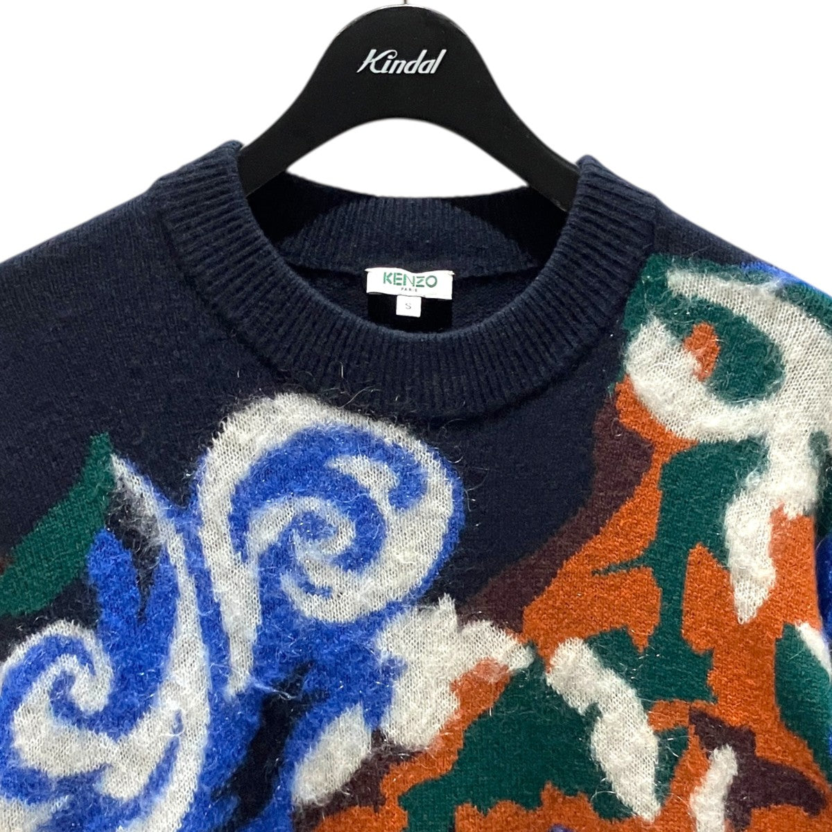 KENZO クルーネックニット 古着・中古-3枚目のアイテム画像