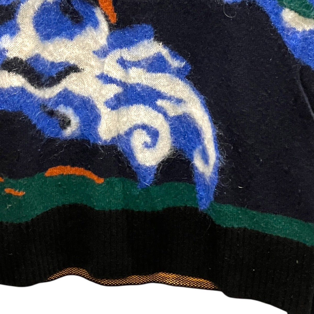 KENZO クルーネックニット 古着・中古-4枚目のアイテム画像