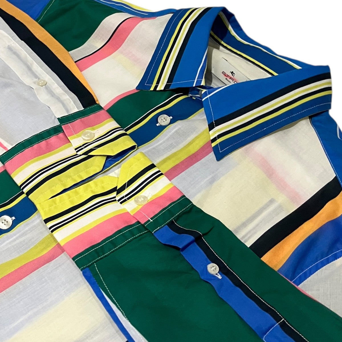 ETRO ストライプシャツ 古着・中古-5枚目のアイテム画像