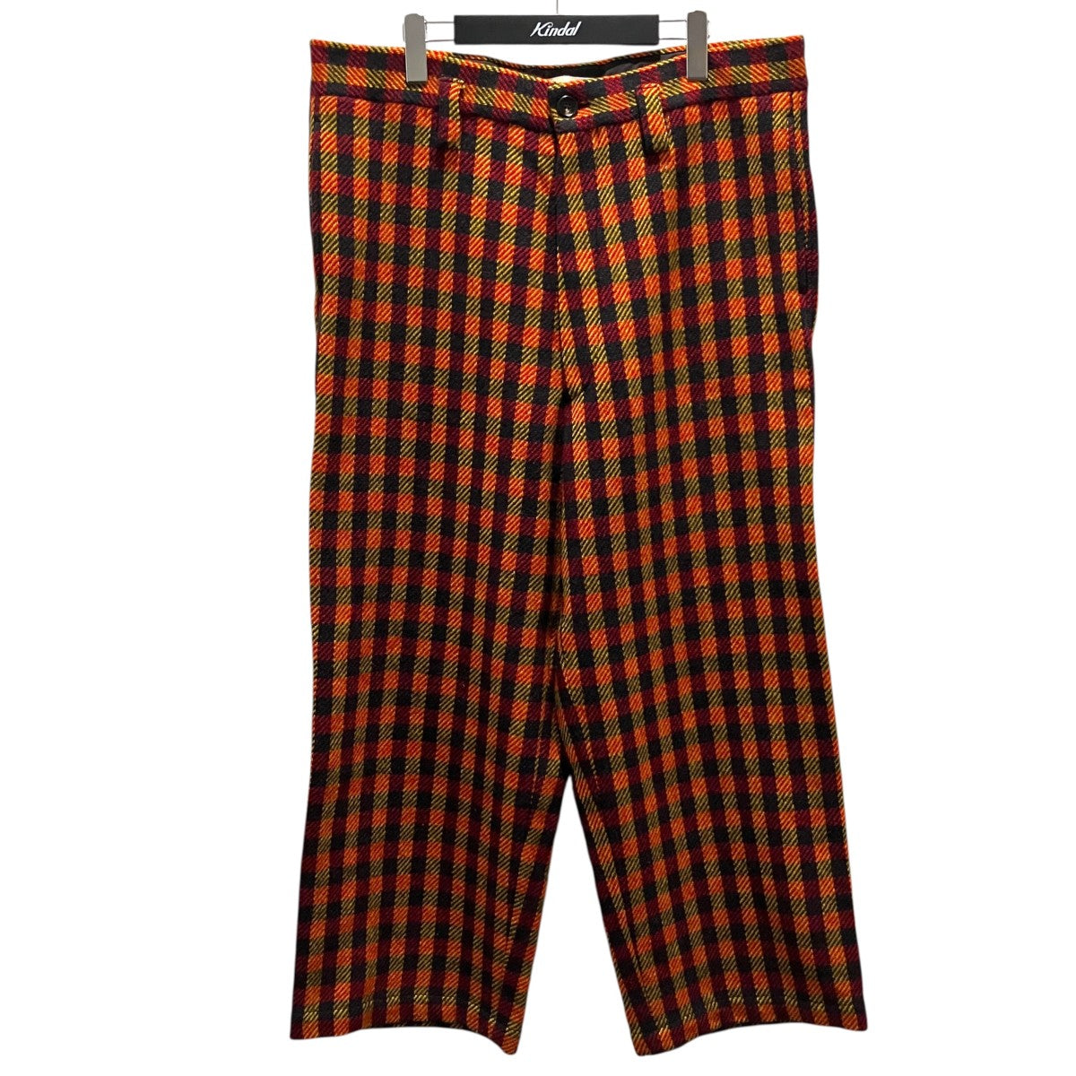 MARNI チェックウールパンツM05KA0078 古着・中古-1枚目のアイテム画像