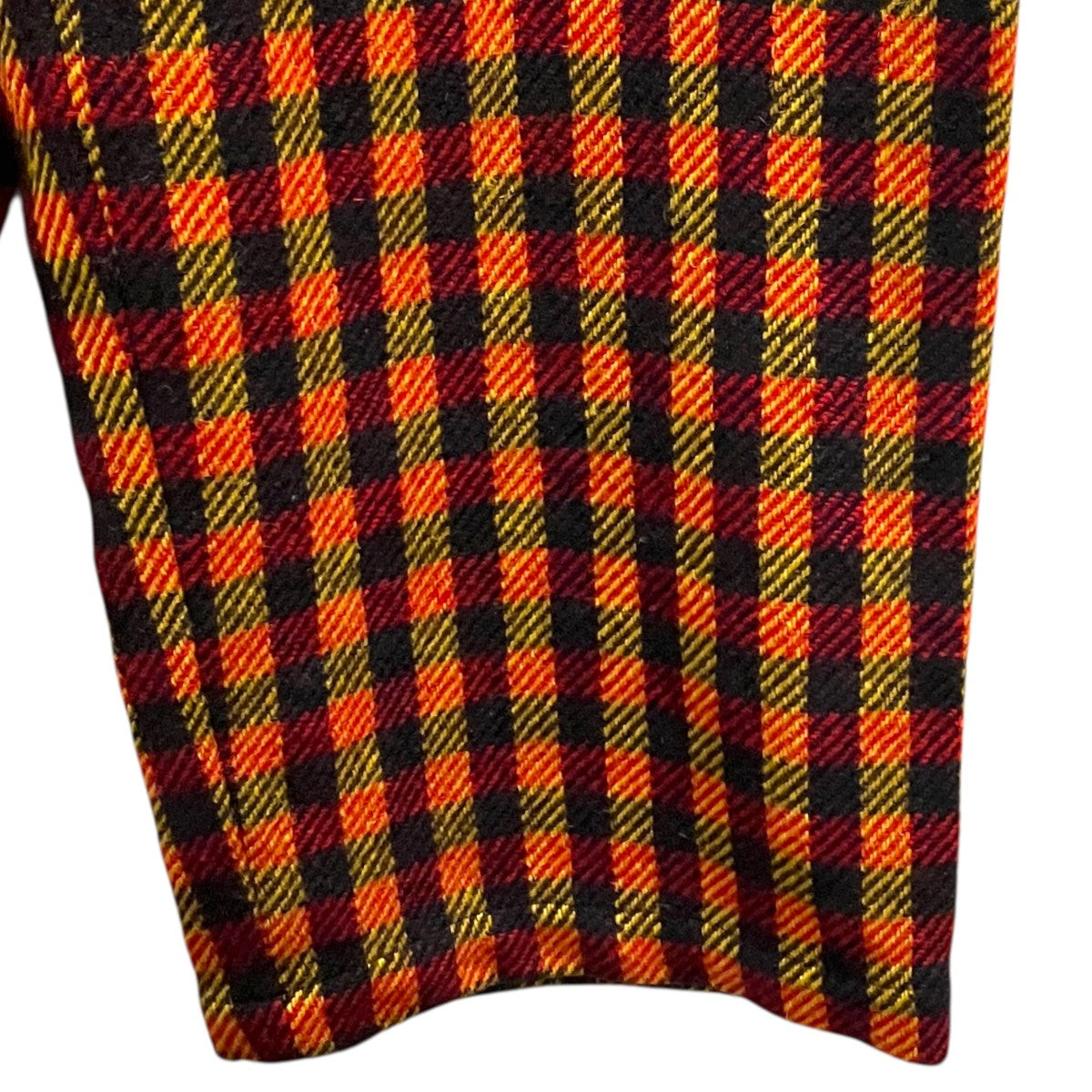 MARNI チェックウールパンツM05KA0078 古着・中古-4枚目のアイテム画像