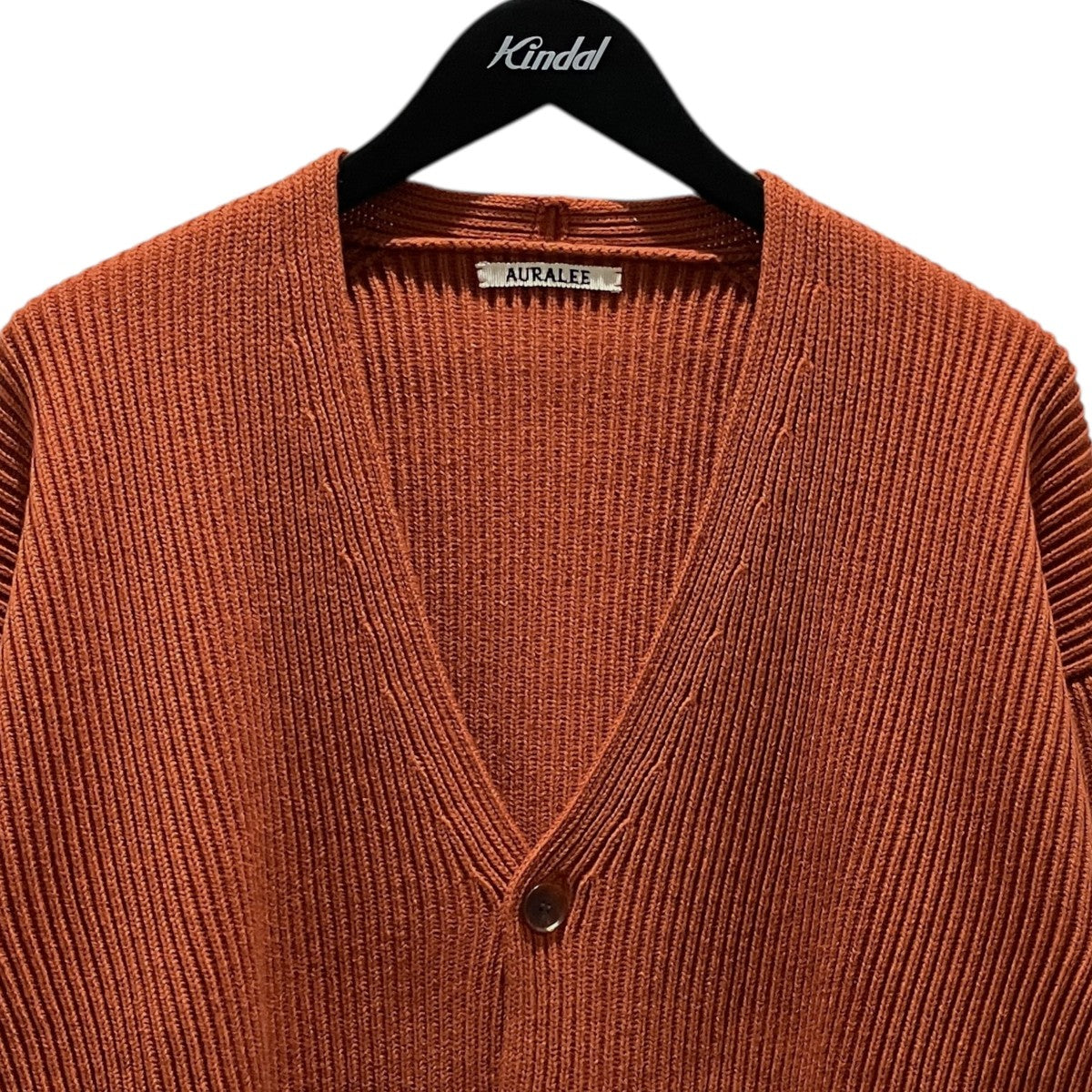 【SUPER FINE WOOL RIB KNIT BIG CARDIGAN】ウールカーディガンA21AC03RK