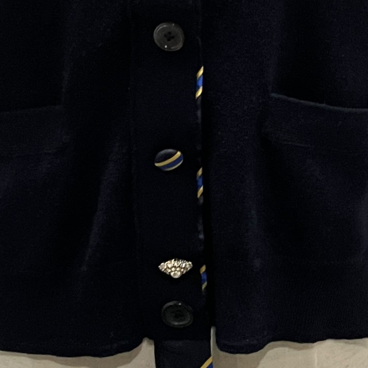 MARC JACOBS ウールシルクカーディガンM4007518 古着・中古-5枚目のアイテム画像