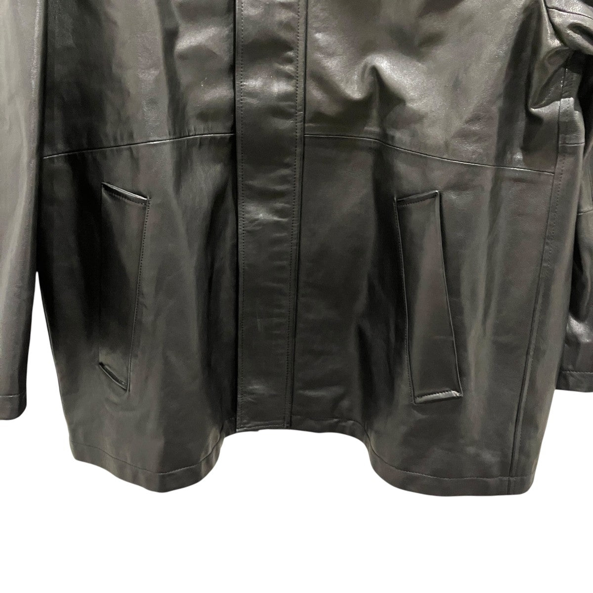 LEATHER ZIP JACKETレザージャケットST.622
