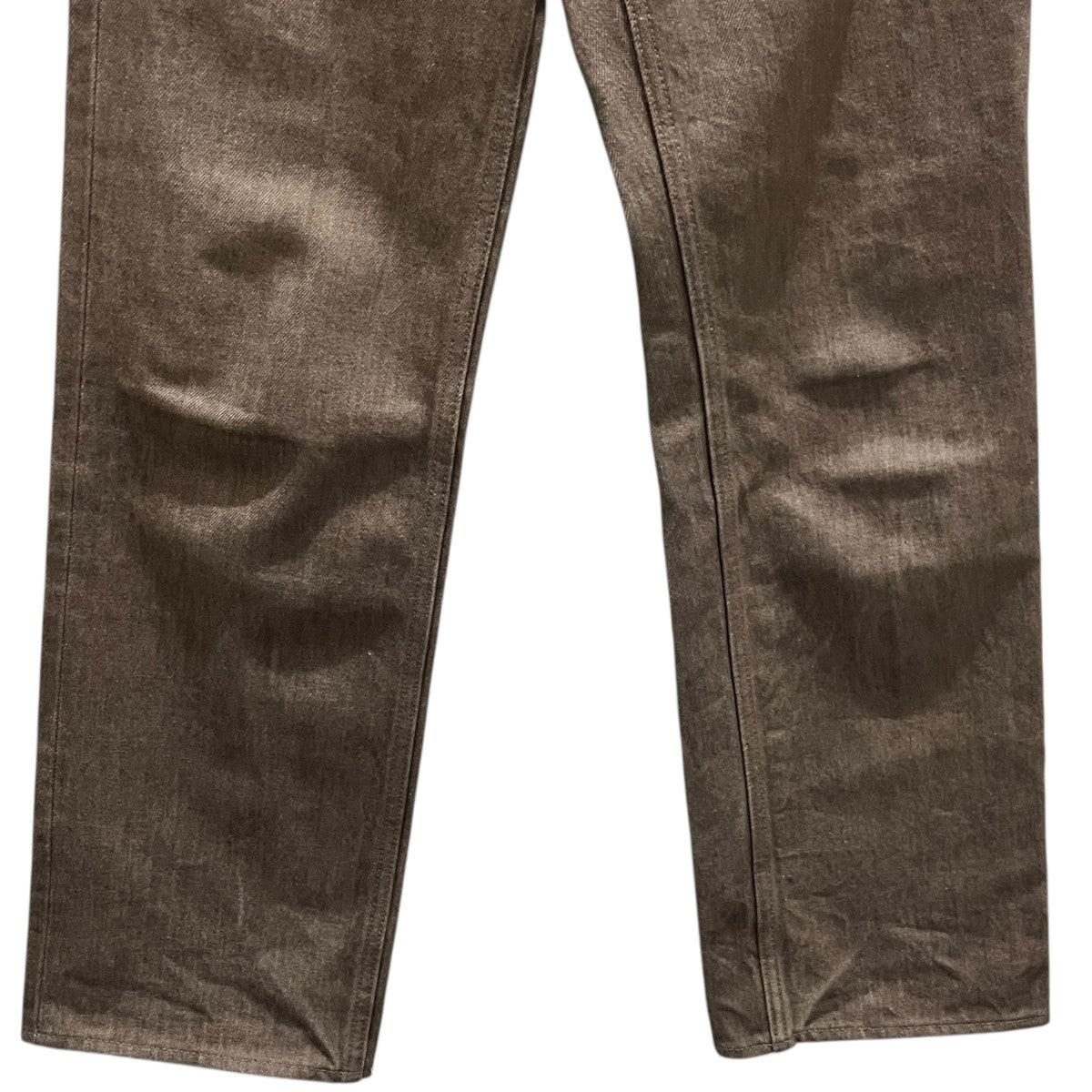 【HARD TWIST BROWN DENIM 5P PANTS】デニムパンツA23AP02MD