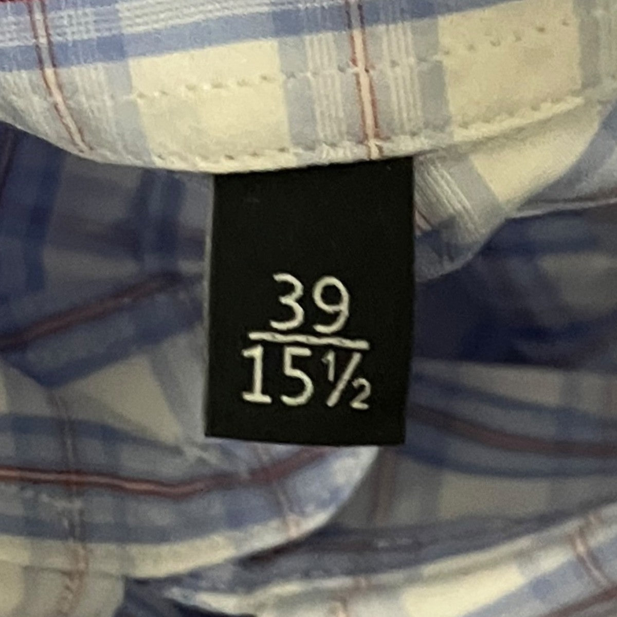 長袖チェックシャツ307648