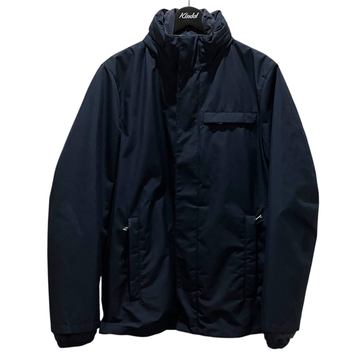 【Technical fabric blouson jacket】インナー付きジップアップジャケットSGB041