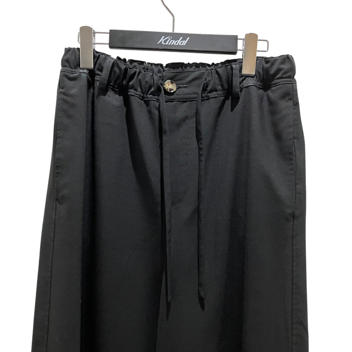 25SS【ポリエステルウールストレートパンツ】イージーパンツPUMU0290A1