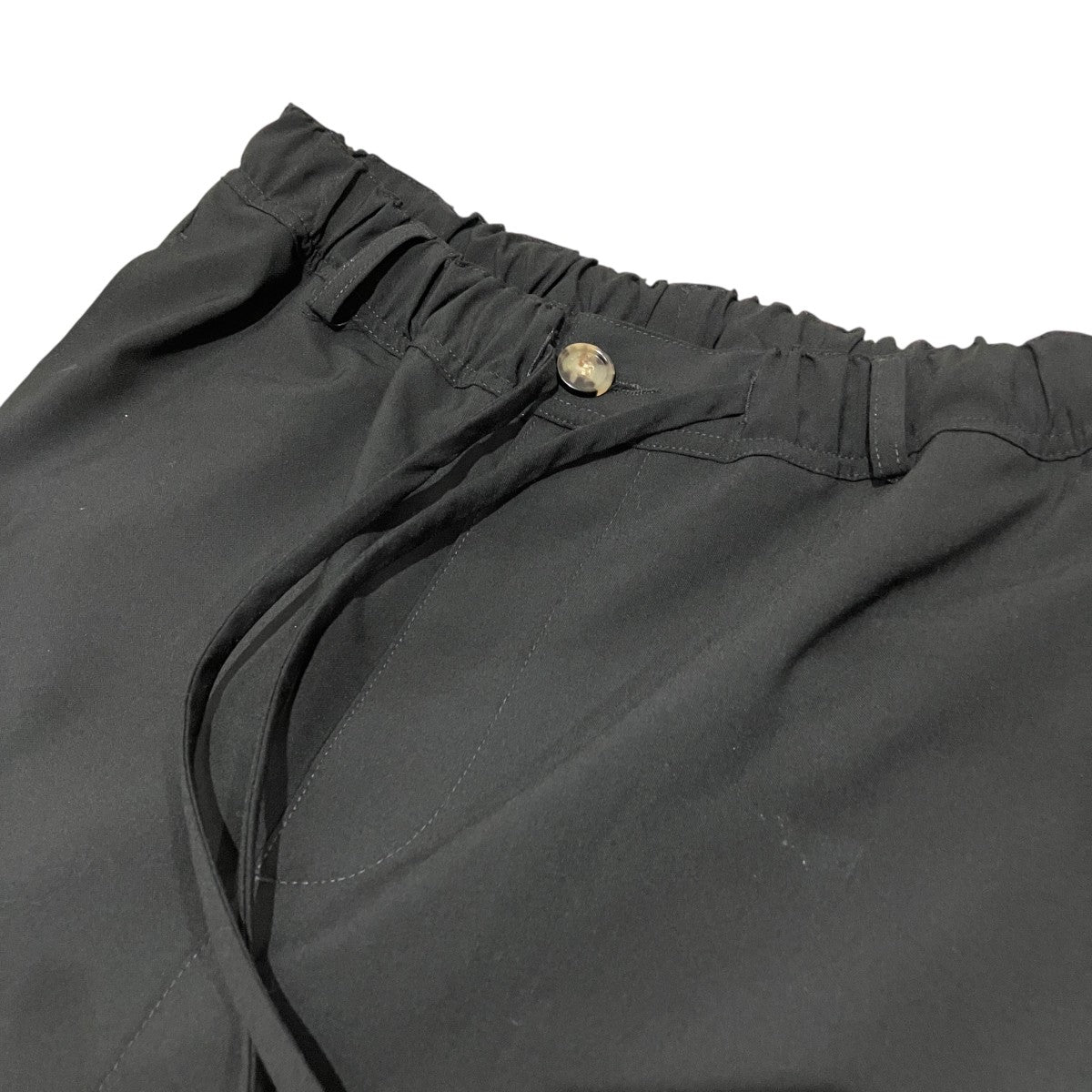 25SS【ポリエステルウールストレートパンツ】イージーパンツPUMU0290A1