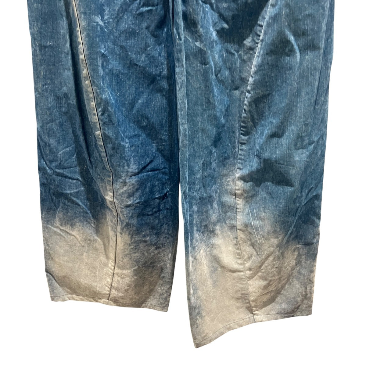 25AW【MA Flocked Denim Twist Jeans】ベロア加工パンツPUJU0117X0