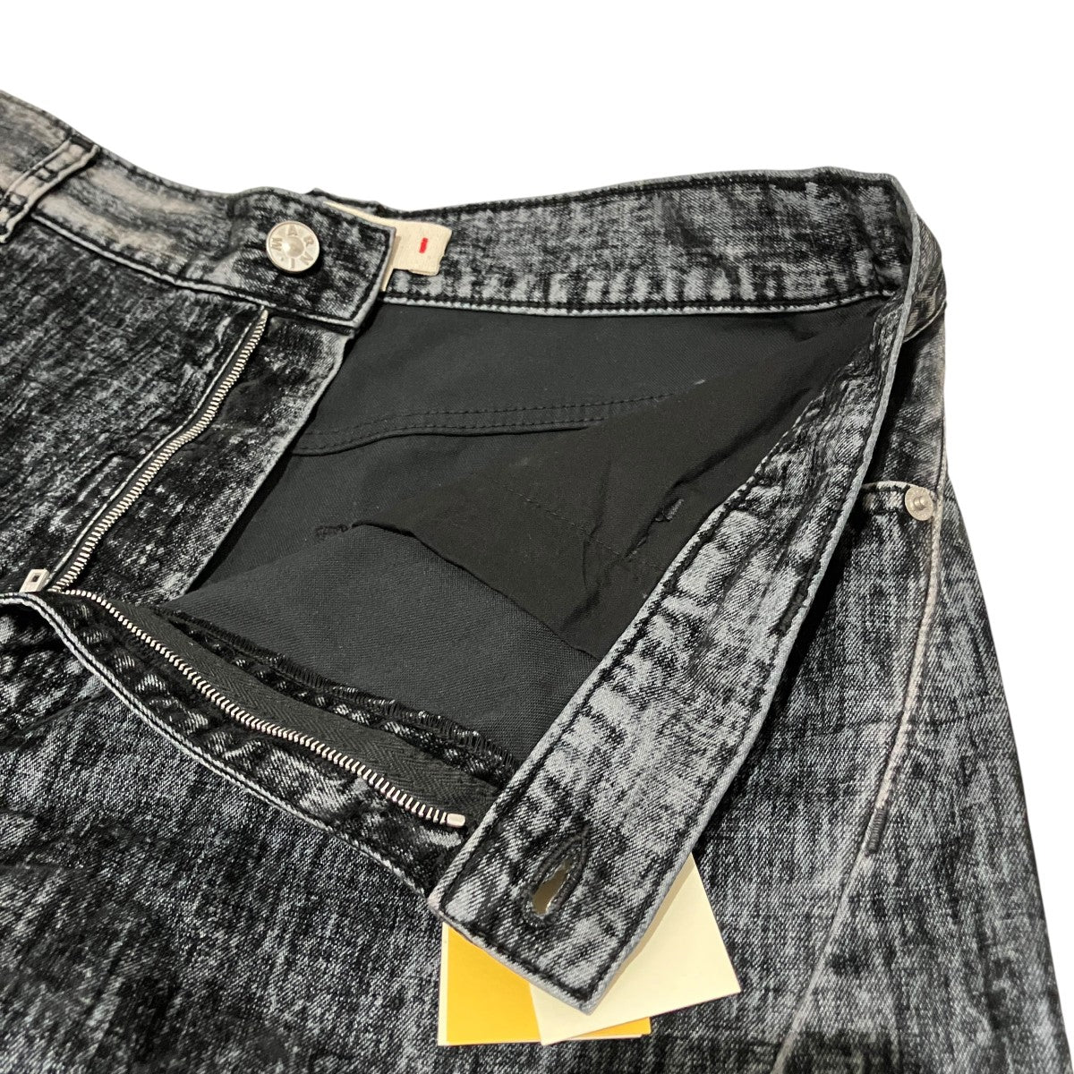 25AW【MA Flocked Denim Twist Jeans】ベロア加工パンツPUJU0117X0