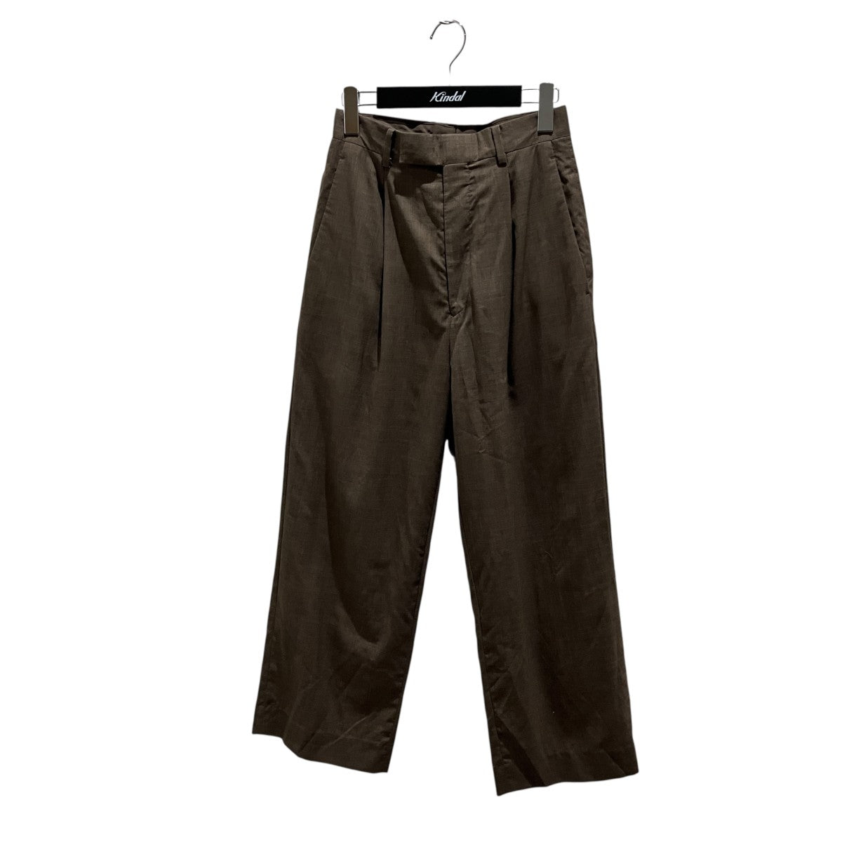 【TROPICAL WOOL SLACKS】ウールスラックスA22SP04WT