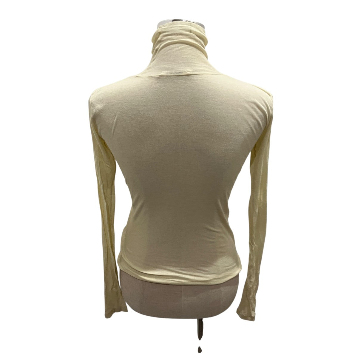 【HIGH GAUGE SHEER RIB TURTLE NECK LONG SLEEVE TEE】ハイネックカットソーA22AP02HF