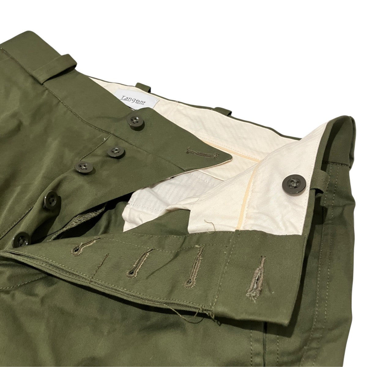 PIERRE コンパクトチノクロスカーゴパンツTan-06N-P-22101