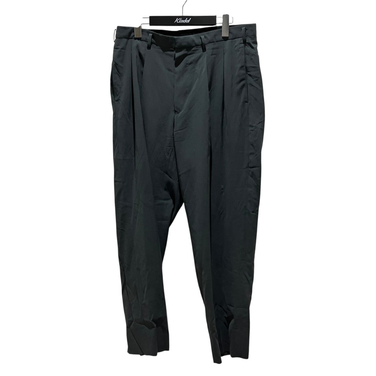 TROUSER 055WLT WIDE PLEATED TROUSERトラウザーパンツ