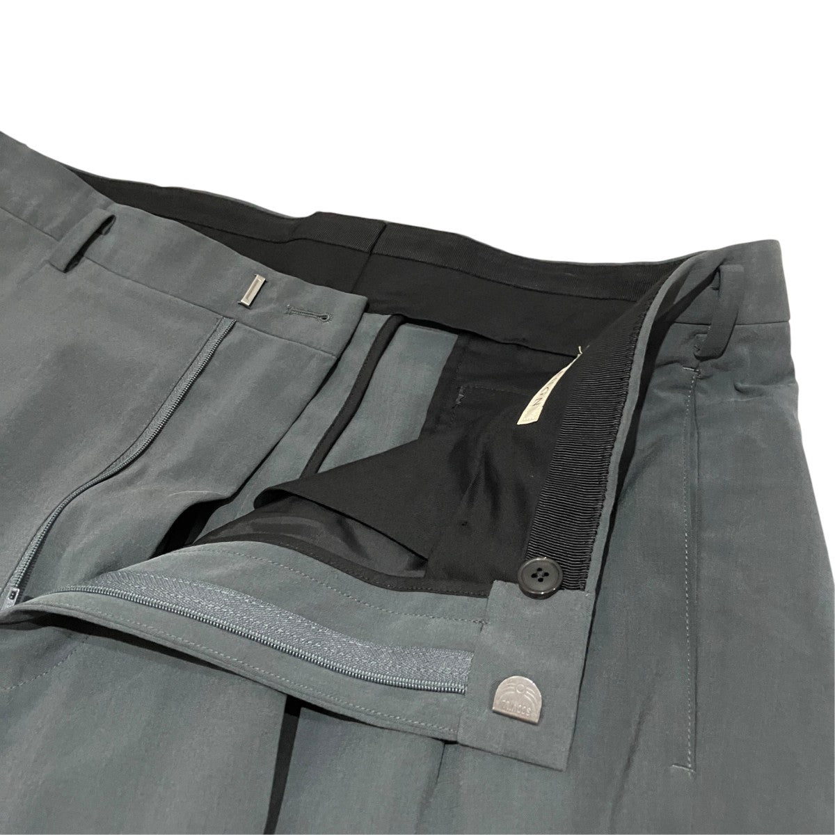 TROUSER 055WLT WIDE PLEATED TROUSERトラウザーパンツ