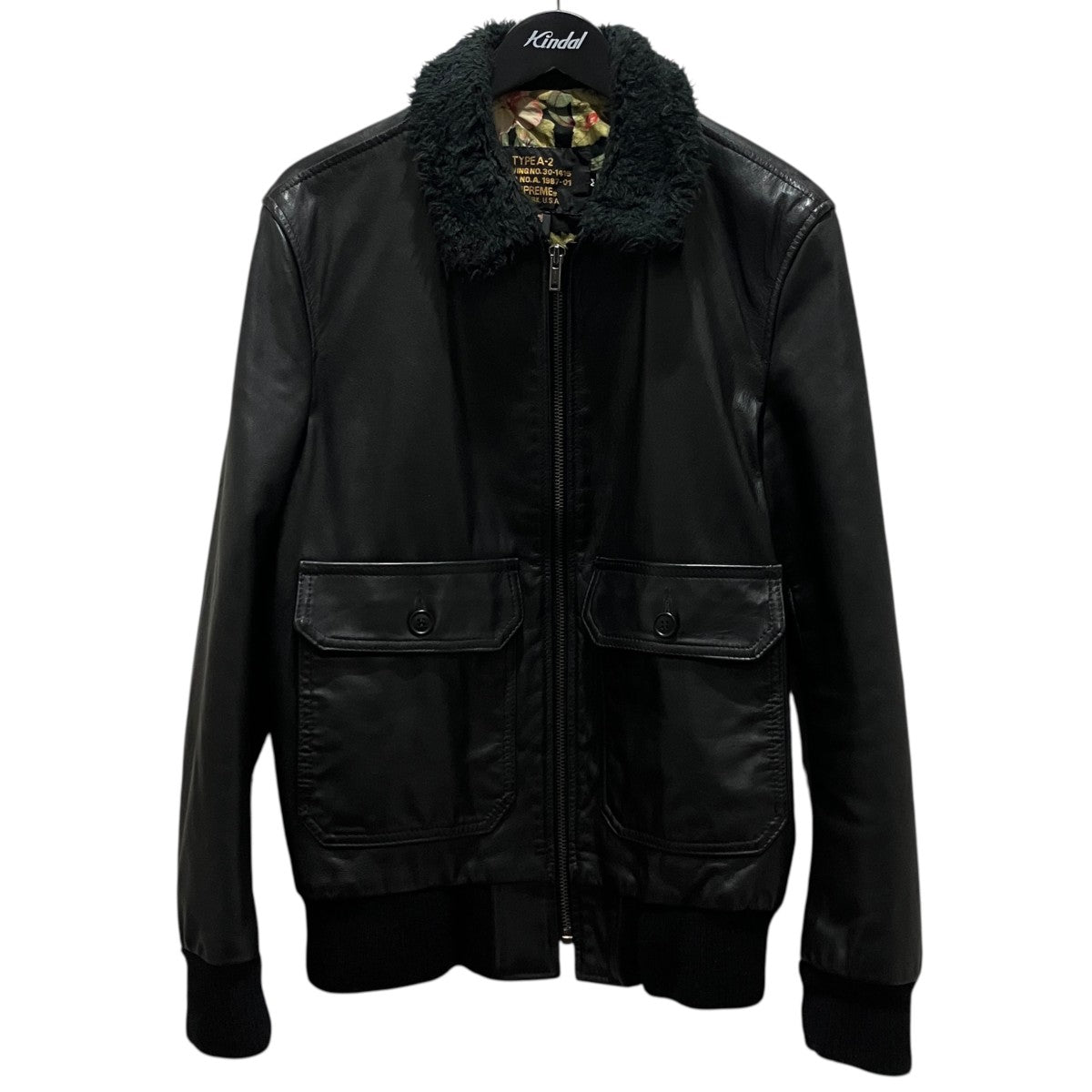 【A-2 Flight Jacket】レザーフライトジャケット