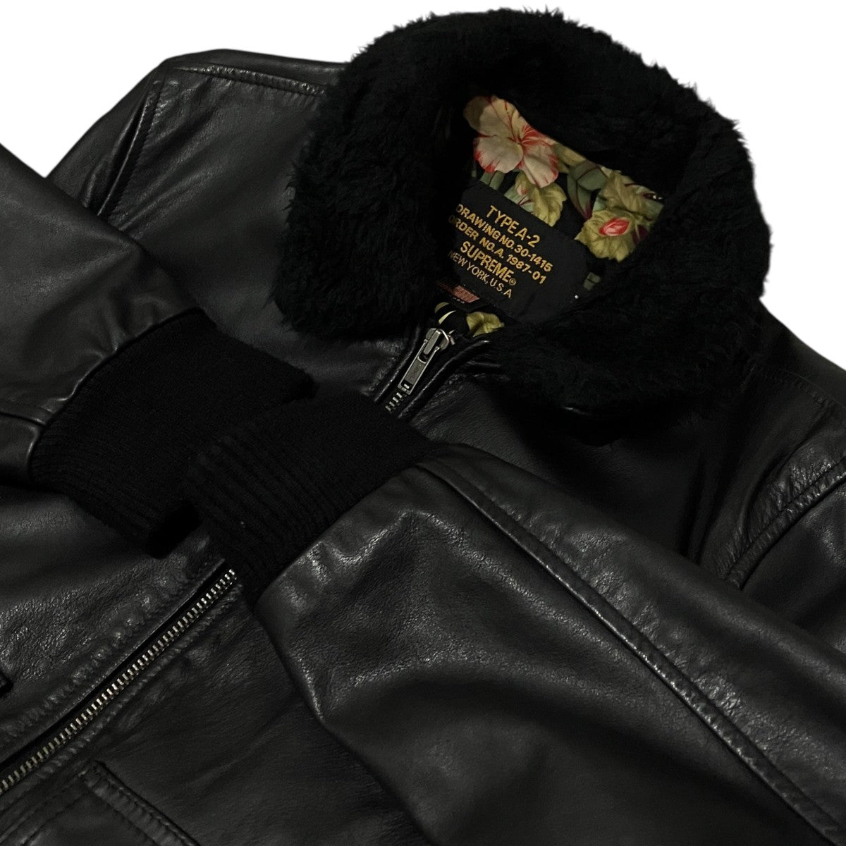 【A-2 Flight Jacket】レザーフライトジャケット