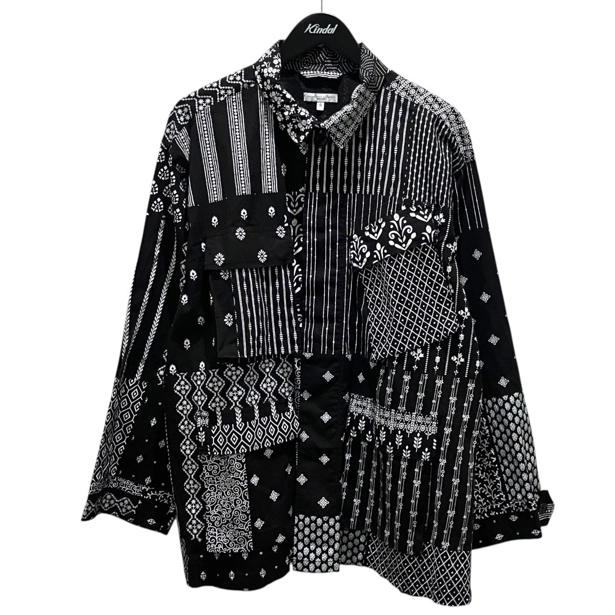 26SS【COTTON PATCHWORK PRINT】パッチワークシャツジャケット