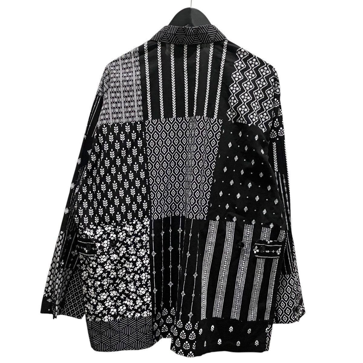 26SS【COTTON PATCHWORK PRINT】パッチワークシャツジャケット