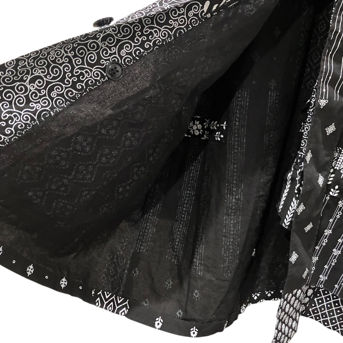 26SS【COTTON PATCHWORK PRINT】パッチワークシャツジャケット