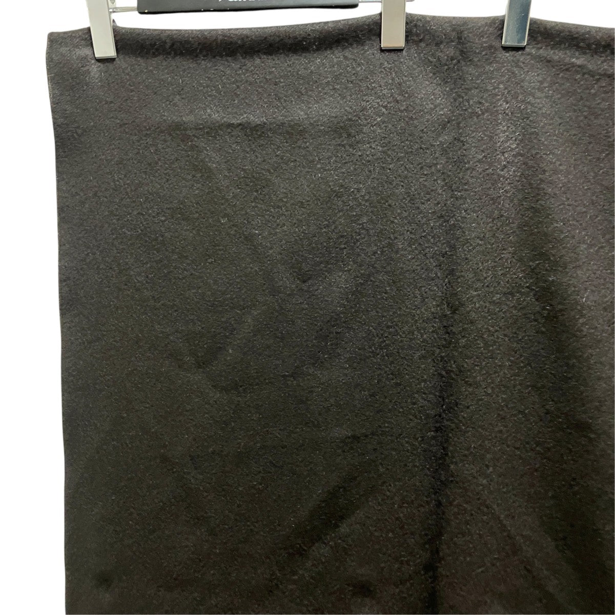 EX PURE BLACK BRUSHED SCARFマフラー