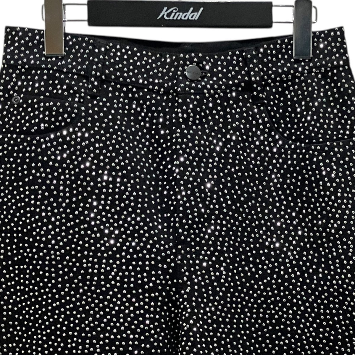 ラインストーンデニムパンツ2F4RBT003D12