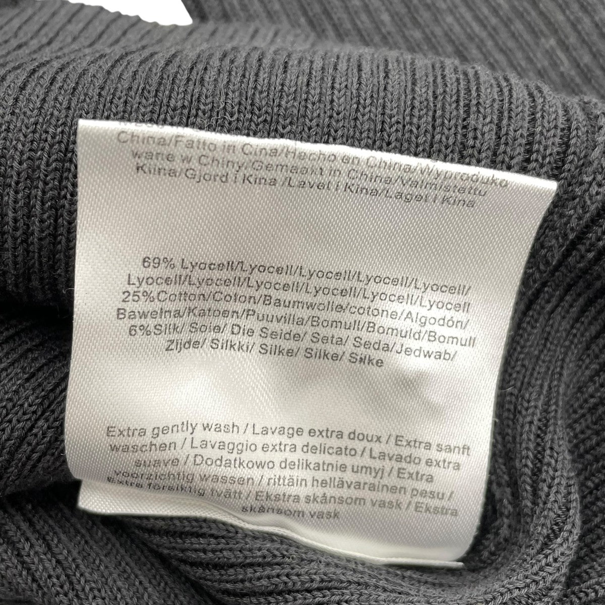 Oscar Knit Blouseリブニット5620106-004